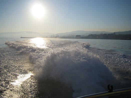 Genova, Italy, from the Sea